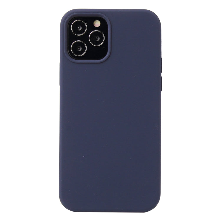Stoßfeste Schutzhülle aus einfarbigem Flüssigsilikon, für iPhone 12 Mini, für iPhone 12/12 Pro
