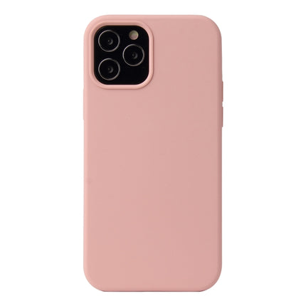 Solid Color Liquid Silicone Shockproof Protective Case, For iPhone 12 mini