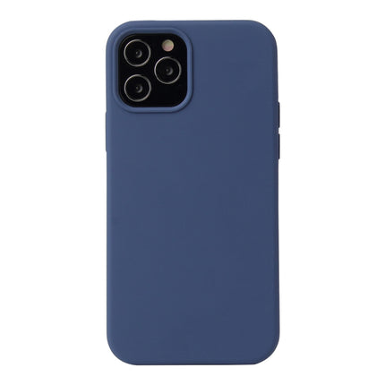 Solid Color Liquid Silicone Shockproof Protective Case, For iPhone 12 mini