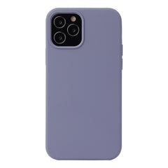 Solid Color Liquid Silicone Shockproof Protective Case, For iPhone 12 mini, For iPhone 12 / 12 Pro