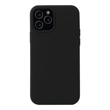 Solid Color Liquid Silicone Shockproof Protective Case, For iPhone 12 Pro Max