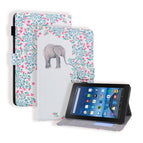 For Amazon Fire HD 8 (2017) / Elephant Flower