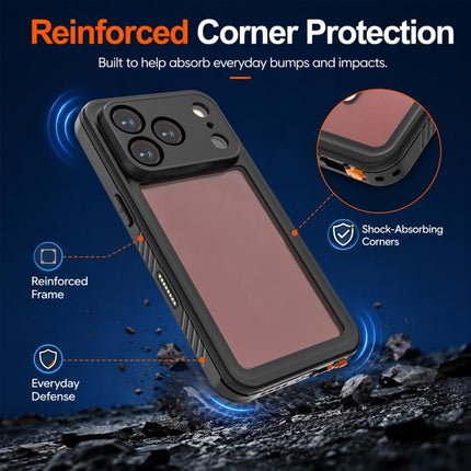 RedPepper IP68 Waterproof Triple-proof Phone Case, For iPhone 18 Pro, For iPhone 18 Pro Max, For iPhone 16 Pro Max, For iPhone 16 Pro, For iPhone 16 Plus, For iPhone 16