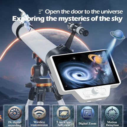 S1 5 inch 2K IPS Screen Astronomical Telescope Digital Electronic Eyepiece