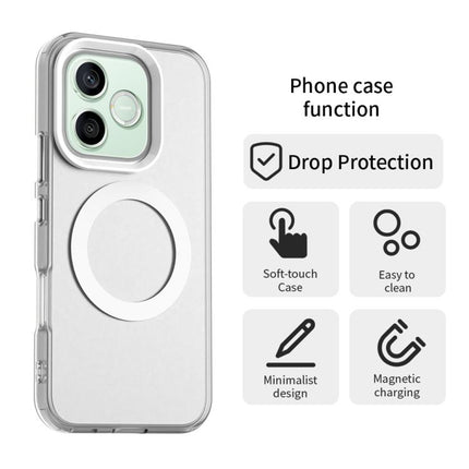 Candy Magsafe PC Hybrid TPU Phone Case, For Honor 600 Lite 5G Global, For Honor X9d 5G, For Honor X70 5G