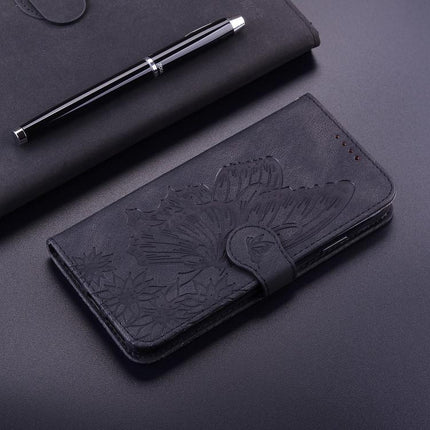 Retro Skin Feel Butterflies Embossing Horizontal Flip Leather Phone Case, For Xiaomi Poco C75, For Xiaomi 14T Pro, For Xiaomi 14T