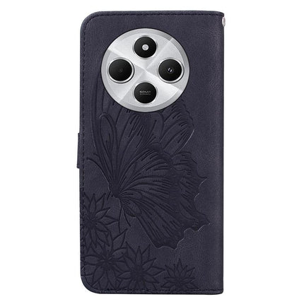 Retro Skin Feel Butterflies Embossing Horizontal Flip Leather Phone Case, For Xiaomi Poco C75, For Xiaomi 14T Pro, For Xiaomi 14T