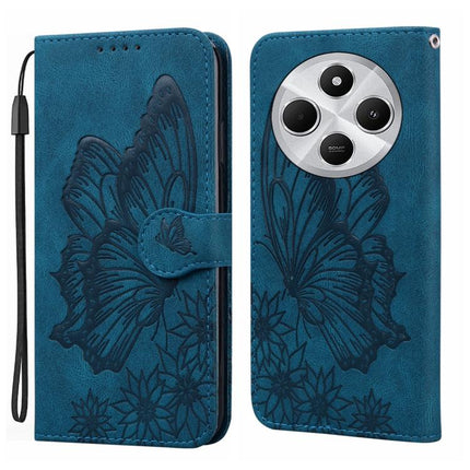 Retro Skin Feel Butterflies Embossing Horizontal Flip Leather Phone Case, For Xiaomi Poco C75, For Xiaomi 14T Pro, For Xiaomi 14T