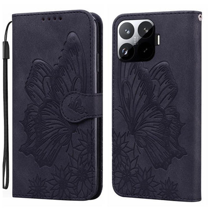 Retro Skin Feel Butterflies Embossing Horizontal Flip Leather Phone Case, For Xiaomi 17T Pro 5G, For Xiaomi 17T 5G, For Xiaomi 15T Pro 5G, For Xiaomi 15T 5G
