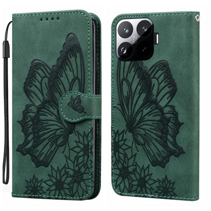 Retro Skin Feel Butterflies Embossing Horizontal Flip Leather Phone Case, For Xiaomi 17T Pro 5G, For Xiaomi 17T 5G, For Xiaomi 15T Pro 5G, For Xiaomi 15T 5G