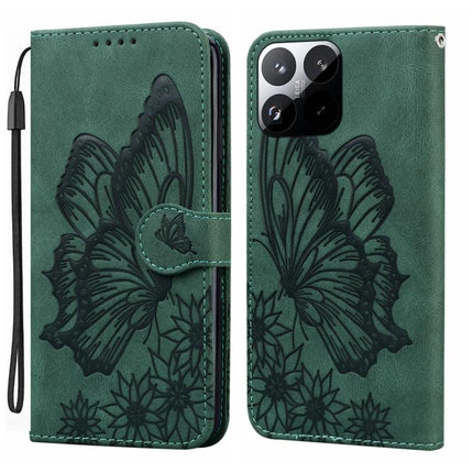 Retro Skin Feel Butterflies Embossing Horizontal Flip Leather Phone Case, For Xiaomi 17T Pro 5G, For Xiaomi 17T 5G, For Xiaomi 15T Pro 5G, For Xiaomi 15T 5G