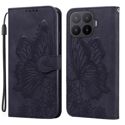 Retro Skin Feel Butterflies Embossing Horizontal Flip Leather Phone Case, For Xiaomi 17T Pro 5G, For Xiaomi 17T 5G, For Xiaomi 15T Pro 5G, For Xiaomi 15T 5G