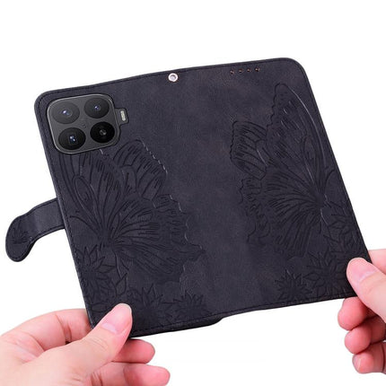 Retro Skin Feel Butterflies Embossing Horizontal Flip Leather Phone Case, For Xiaomi 17T Pro 5G, For Xiaomi 17T 5G, For Xiaomi 15T Pro 5G, For Xiaomi 15T 5G