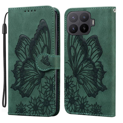 Retro Skin Feel Butterflies Embossing Horizontal Flip Leather Phone Case, For Xiaomi 17T Pro 5G, For Xiaomi 17T 5G, For Xiaomi 15T Pro 5G, For Xiaomi 15T 5G