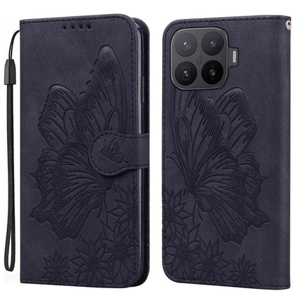 Retro Skin Feel Butterflies Embossing Horizontal Flip Leather Phone Case, For Xiaomi 17T Pro 5G, For Xiaomi 17T 5G, For Xiaomi 15T Pro 5G, For Xiaomi 15T 5G