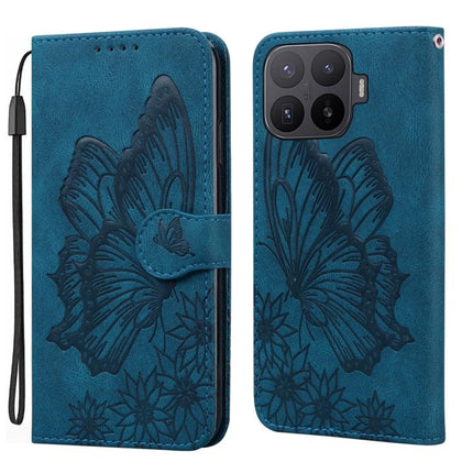 Retro Skin Feel Butterflies Embossing Horizontal Flip Leather Phone Case, For Xiaomi 17T Pro 5G, For Xiaomi 17T 5G, For Xiaomi 15T Pro 5G, For Xiaomi 15T 5G