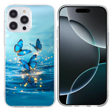 Colorful Painting Pattern TPU Phone Case, For iPhone 16 Pro Max, For iPhone 16 Pro