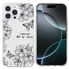 For iPhone 16 Pro / Butterfly Flower