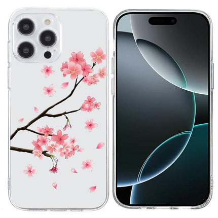 Colorful Painting Pattern TPU Phone Case, For iPhone 16 Pro Max, For iPhone 16 Pro