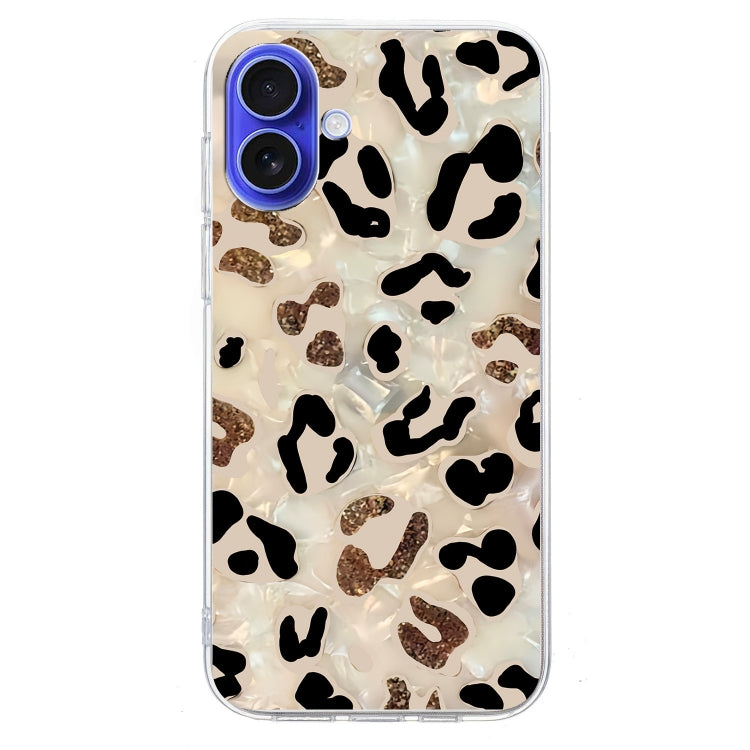 Colorful Painting Pattern TPU Phone Case, For iPhone 16 Plus, For iPhone 16