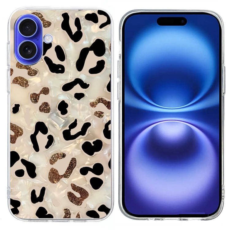 Colorful Painting Pattern TPU Phone Case, For iPhone 16 Plus, For iPhone 16