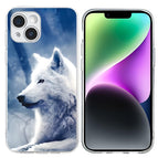 For iPhone 14 Plus / White Wolf