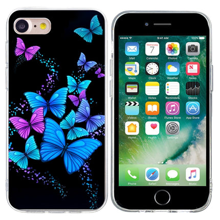 Colorful Painting Pattern TPU Phone Case, For iPhone SE 2022 / 2020 / 8 / 7