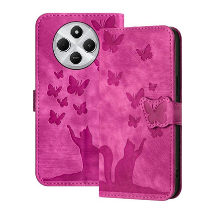 Butterfly Cat Embossing Flip Leather Phone Case, For Xiaomi Poco C75, For Xiaomi 14T Pro, For Xiaomi 14T