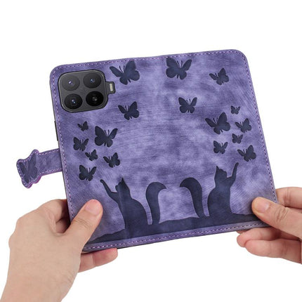 Butterfly Cat Embossing Flip Leather Phone Case, For Xiaomi 17T Pro 5G, For Xiaomi 17T 5G, For Xiaomi 15T Pro 5G, For Xiaomi 15T 5G