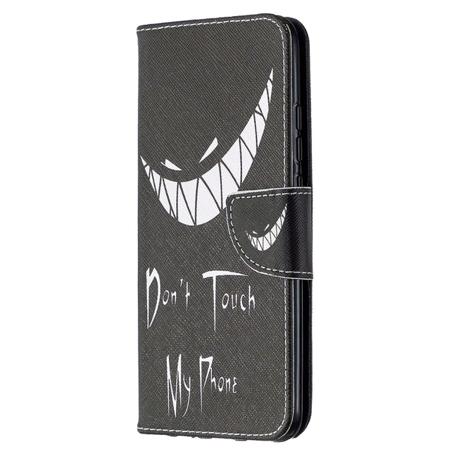 Colored Drawing Pattern Horizontal Flip Leather Case with Holder & Card Slots & Wallet, For Xiaomi Redmi 9A, For OPPO Reno4 5G