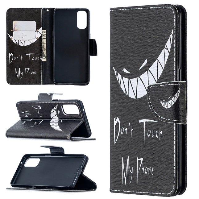 Colored Drawing Pattern Horizontal Flip Leather Case with Holder & Card Slots & Wallet, For Xiaomi Redmi 9A, For OPPO Reno4 5G