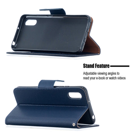 Litchi Texture Pure Color Horizontal Flip PU Leather Case with Holder & Card Slots & Wallet & Lanyard, For Xiaomi Redmi 9A, For Xiaomi Redmi 9C
