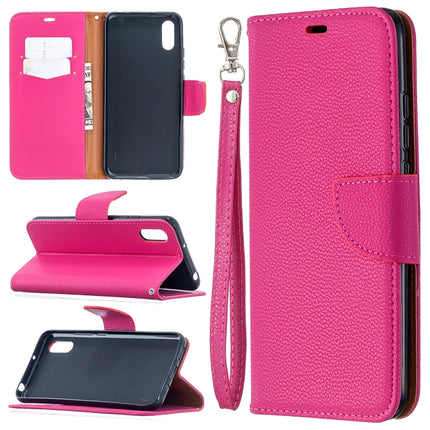 Litchi Texture Pure Color Horizontal Flip PU Leather Case with Holder & Card Slots & Wallet & Lanyard, For Xiaomi Redmi 9A, For Xiaomi Redmi 9C