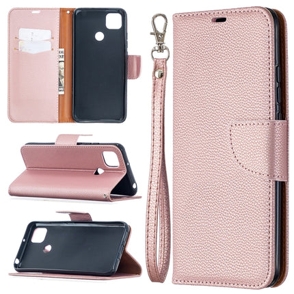 Litchi Texture Pure Color Horizontal Flip PU Leather Case with Holder & Card Slots & Wallet & Lanyard, For Xiaomi Redmi 9A, For Xiaomi Redmi 9C