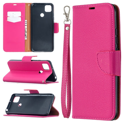 Litchi Texture Pure Color Horizontal Flip PU Leather Case with Holder & Card Slots & Wallet & Lanyard, For Xiaomi Redmi 9A, For Xiaomi Redmi 9C