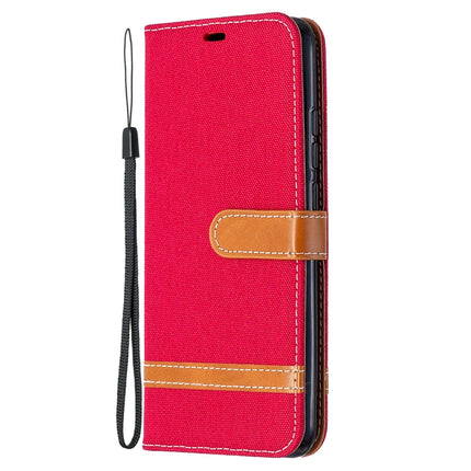 Color Matching Denim Texture Horizontal Flip Leather Case with Holder & Card Slots & Wallet & Lanyard, For Xiaomi Redmi 9A, For Xiaomi Redmi 9C