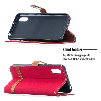 Color Matching Denim Texture Horizontal Flip Leather Case with Holder & Card Slots & Wallet & Lanyard, For Xiaomi Redmi 9A, For Xiaomi Redmi 9C