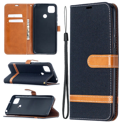 Color Matching Denim Texture Horizontal Flip Leather Case with Holder & Card Slots & Wallet & Lanyard, For Xiaomi Redmi 9A, For Xiaomi Redmi 9C