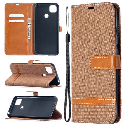 Color Matching Denim Texture Horizontal Flip Leather Case with Holder & Card Slots & Wallet & Lanyard, For Xiaomi Redmi 9A, For Xiaomi Redmi 9C