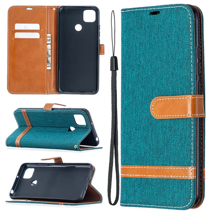 Color Matching Denim Texture Horizontal Flip Leather Case with Holder & Card Slots & Wallet & Lanyard, For Xiaomi Redmi 9A, For Xiaomi Redmi 9C