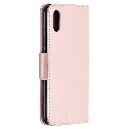 Two Butterflies Embossing Pattern Horizontal Flip Leather Case with Holder & Card Slot & Wallet & Lanyard, For Xiaomi Redmi 9A, For Xiaomi Redmi 9C