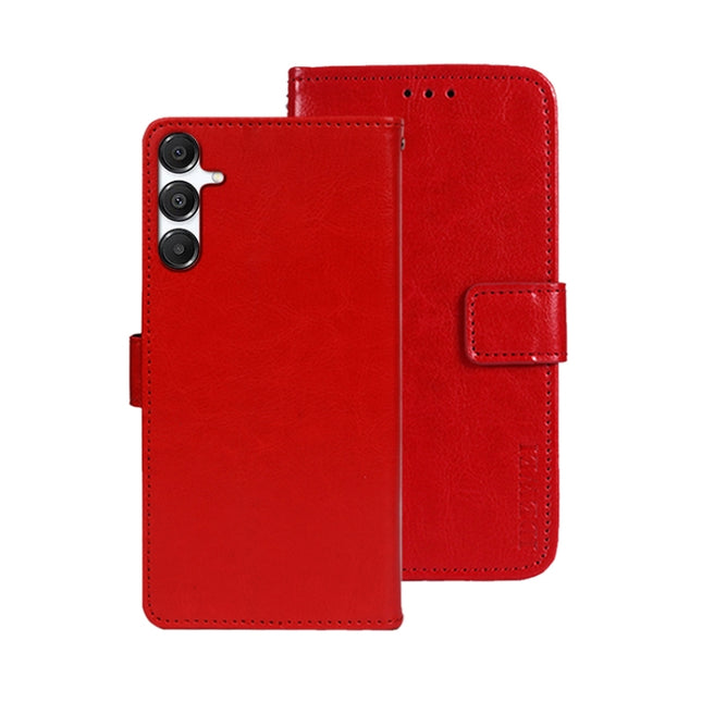 idewei Crazy Horse Texture Leather Phone Case