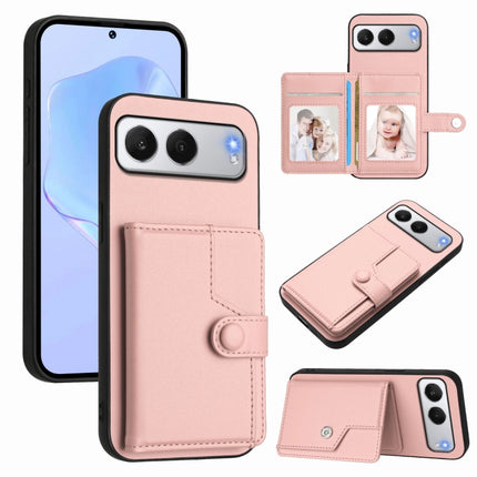 Button Card Bag RFID Anti-theft Phone Case