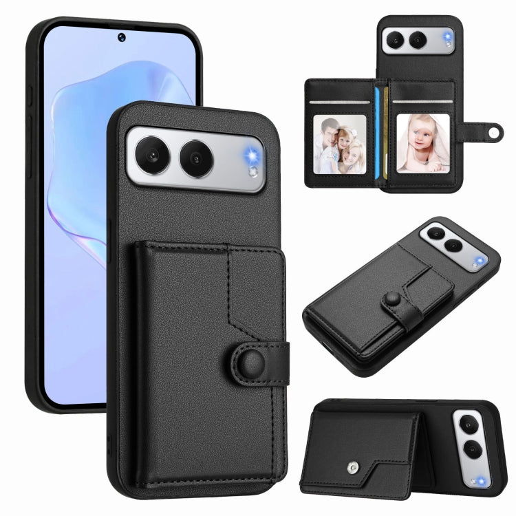 Button Card Bag RFID Anti-theft Phone Case