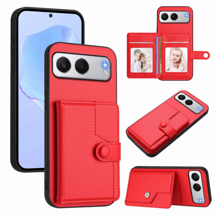 Button Card Bag RFID Anti-theft Phone Case
