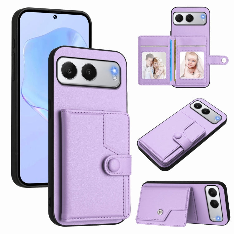 Button Card Bag RFID Anti-theft Phone Case