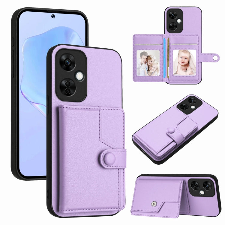 Button Card Bag RFID Anti-theft Phone Case, For OnePlus Nord CE4, For OnePlus Nord CE 3 Lite