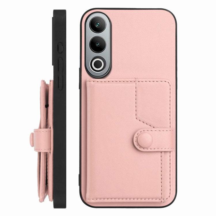 Button Card Bag RFID Anti-theft Phone Case, For OnePlus Nord CE4, For OnePlus Nord CE 3 Lite