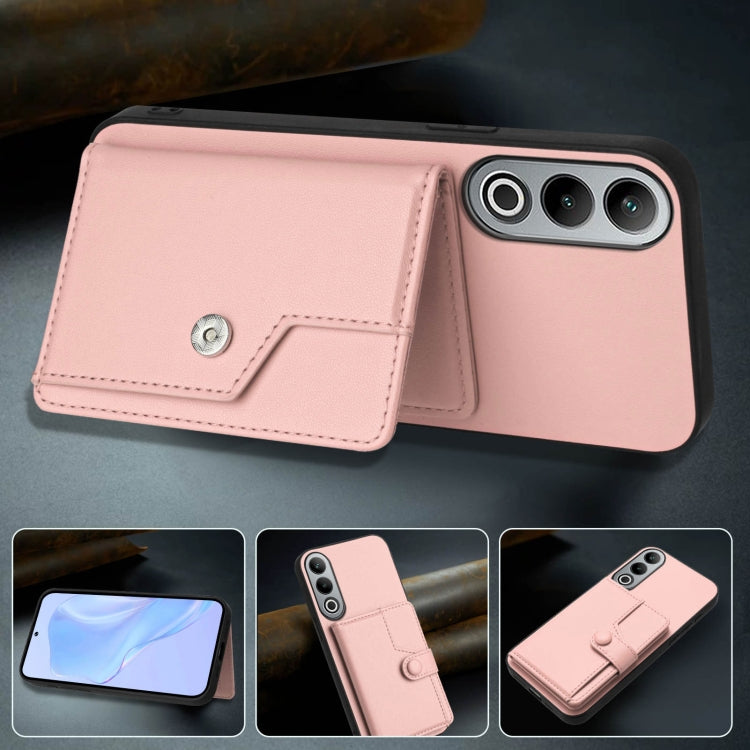 Button Card Bag RFID Anti-theft Phone Case, For OnePlus Nord CE4, For OnePlus Nord CE 3 Lite