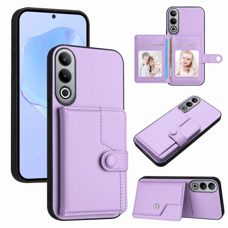 Button Card Bag RFID Anti-theft Phone Case, For OnePlus Nord CE4, For OnePlus Nord CE 3 Lite